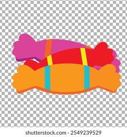 Christmas asset vector candy illustration 