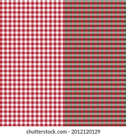Christmas Asymmetric Plaid textured seamless pattern suitable for fashion textiles and graphics