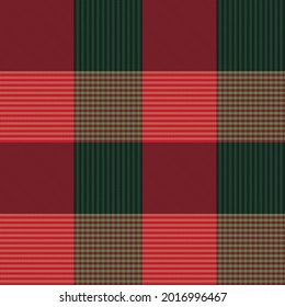 Christmas Asymmetric Plaid textured seamless pattern suitable for fashion textiles and graphics