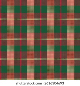Christmas Asymmetric Plaid textured seamless pattern for fashion textiles and graphics