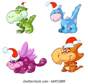 christmas baby dino's