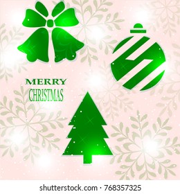 Christmas  background.Eps 10.Illustration.
