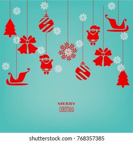 Christmas  background.Eps 10.Illustration.