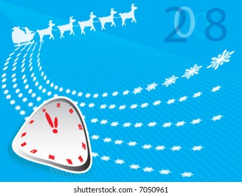 christmas background, 2008