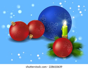 The christmas background