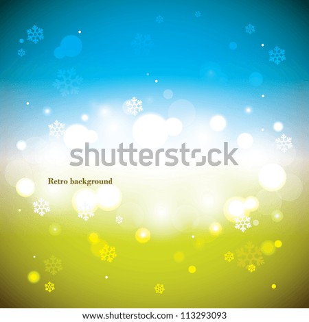 Similar – Image, Stock Photo Light clouds in the evening sky