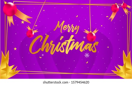 Christmas background with abstract decorative. Easy to use and customize to your media like greeting card , banner and more. Vector Illustration EPS 10