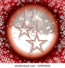 Christmas Background. Abstract Design.