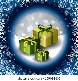 Christmas Background. Abstract Design.