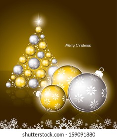 Christmas Background. Abstract Design.