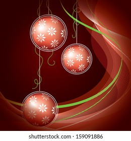 Christmas Background. Abstract Design.