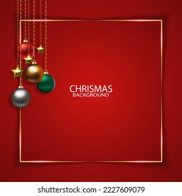 Christmas background abstract design template