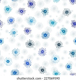 Christmas background with abstract element.  Seamless pattern vector.