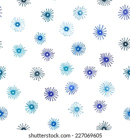 Christmas background with abstract element.  Seamless pattern vector.