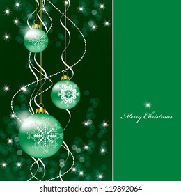 Christmas Background. Abstract Illustration.
