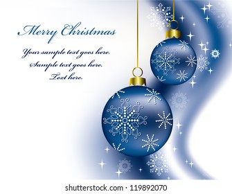 Christmas Background. Abstract Illustration.