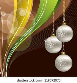 Christmas Background. Abstract Illustration.