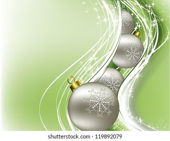 Christmas Background. Abstract Illustration.