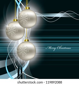 Christmas Background. Abstract Illustration.