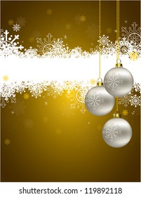 Christmas Background. Abstract Illustration.
