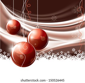 Christmas Background. Abstract Illustration.