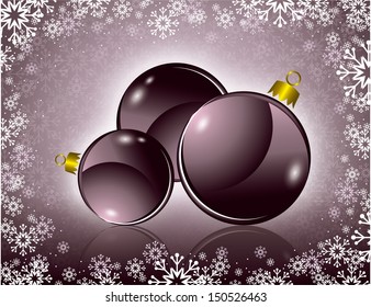 Christmas Background. Abstract Illustration.