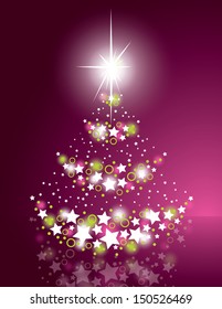 Christmas Background. Abstract Illustration.
