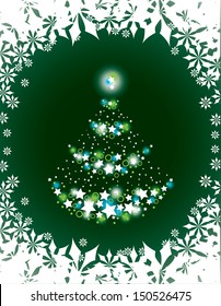 Christmas Background. Abstract Illustration.