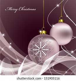 Christmas Background. Abstract Illustration.