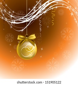 Christmas Background. Abstract Illustration.