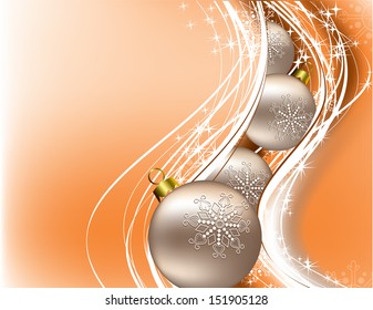 Christmas Background. Abstract Illustration.