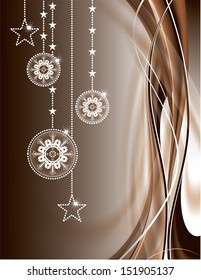 Christmas Background. Abstract Illustration.