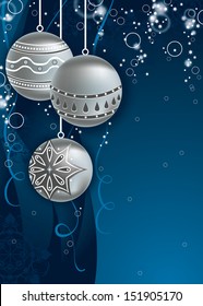 Christmas Background. Abstract Illustration.