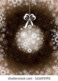 Christmas Background. Abstract Illustration.