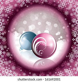 Christmas Background. Abstract Illustration.
