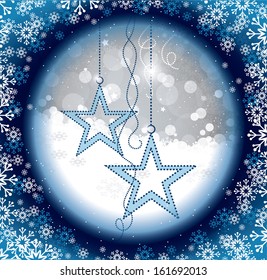 Christmas Background. Abstract Illustration.