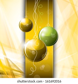 Christmas Background. Abstract Illustration.