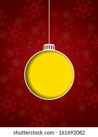 Christmas Background. Abstract Illustration.