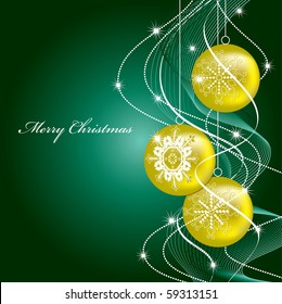 Christmas Background. Abstract illustration.