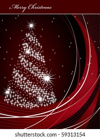 Christmas Background. Abstract illustration.