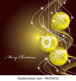 Christmas Background. Abstract Illustration.