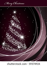 Christmas Background. Abstract Illustration.
