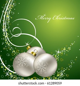 Christmas Background. Abstract Illustration.