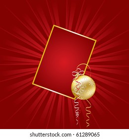 Christmas Background. Abstract Illustration.