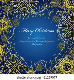 Christmas Background. Abstract Illustration.