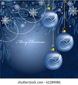 Christmas Background. Abstract Illustration.