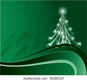 Christmas Background. Abstract Illustration. Eps10.