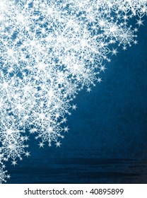 Fondo de Navidad. Fondo abstracto con copos de nieve