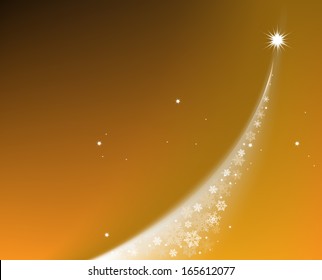 Christmas background, abstract tree