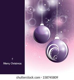 Christmas Background. Abstract Vector Design.